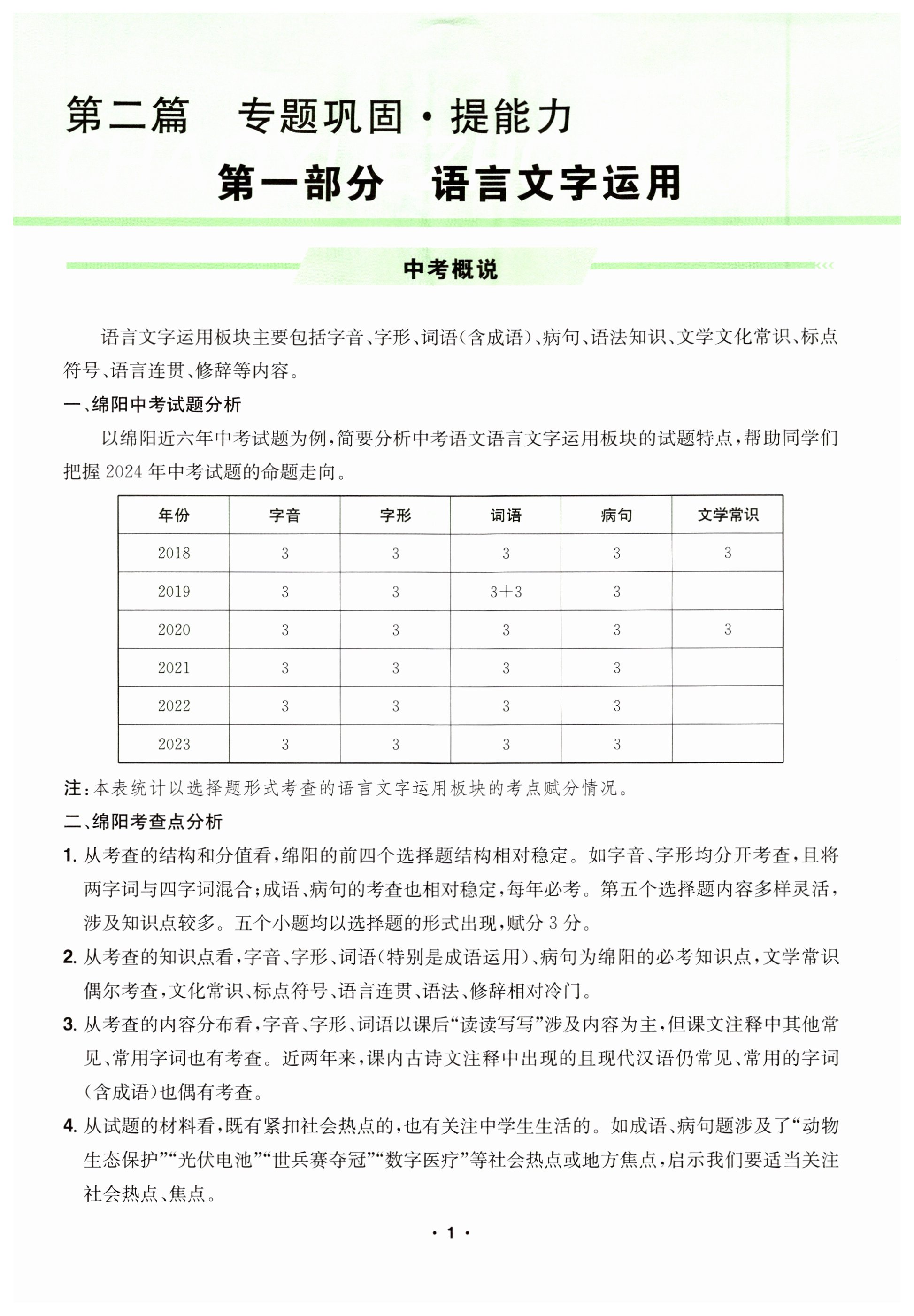 2024年超越中考語文 第1頁