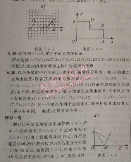 2014年點(diǎn)撥訓(xùn)練八年級(jí)數(shù)學(xué)上冊(cè)蘇科版 2