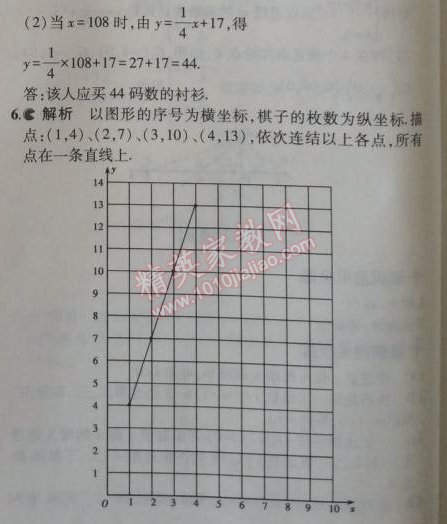 2014年5年中考3年模擬初中數(shù)學(xué)八年級上冊浙教版 5