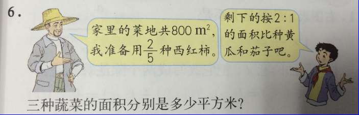 课本人教版六年级数学上册 第250页