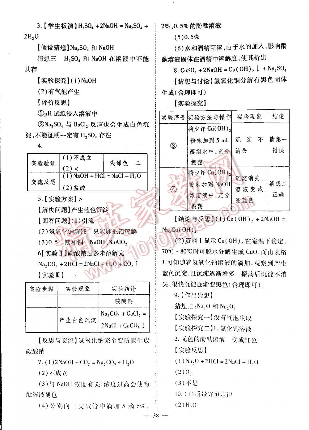 2016中考備戰(zhàn)策略化學(xué) 第38頁(yè)