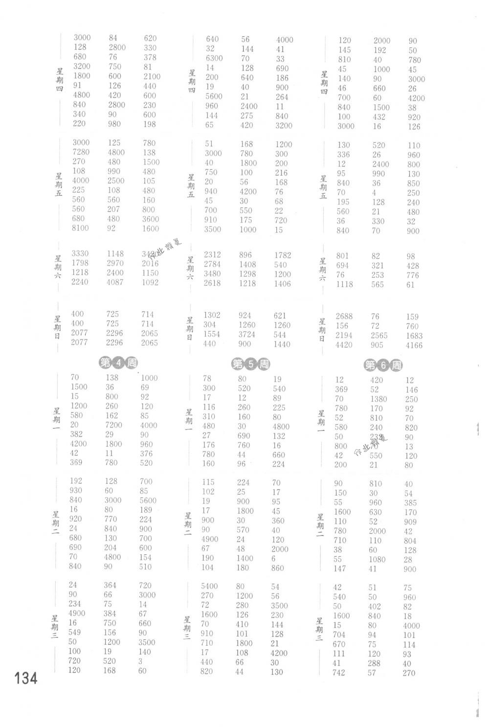 2018年通城学典计算能手三年级数学下册苏教版 第2页