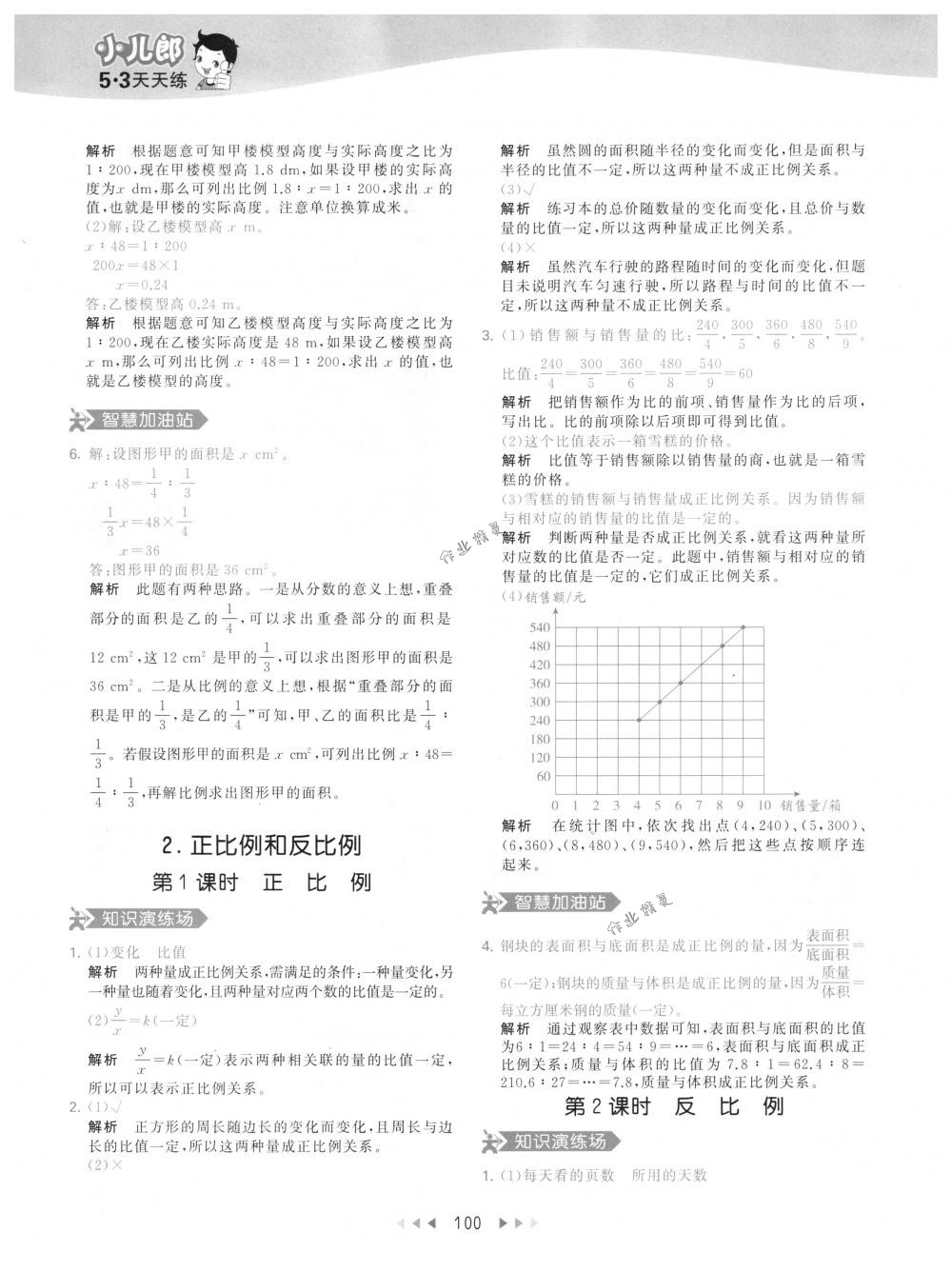 2018年53天天練六年級數(shù)學下冊人教版 第16頁