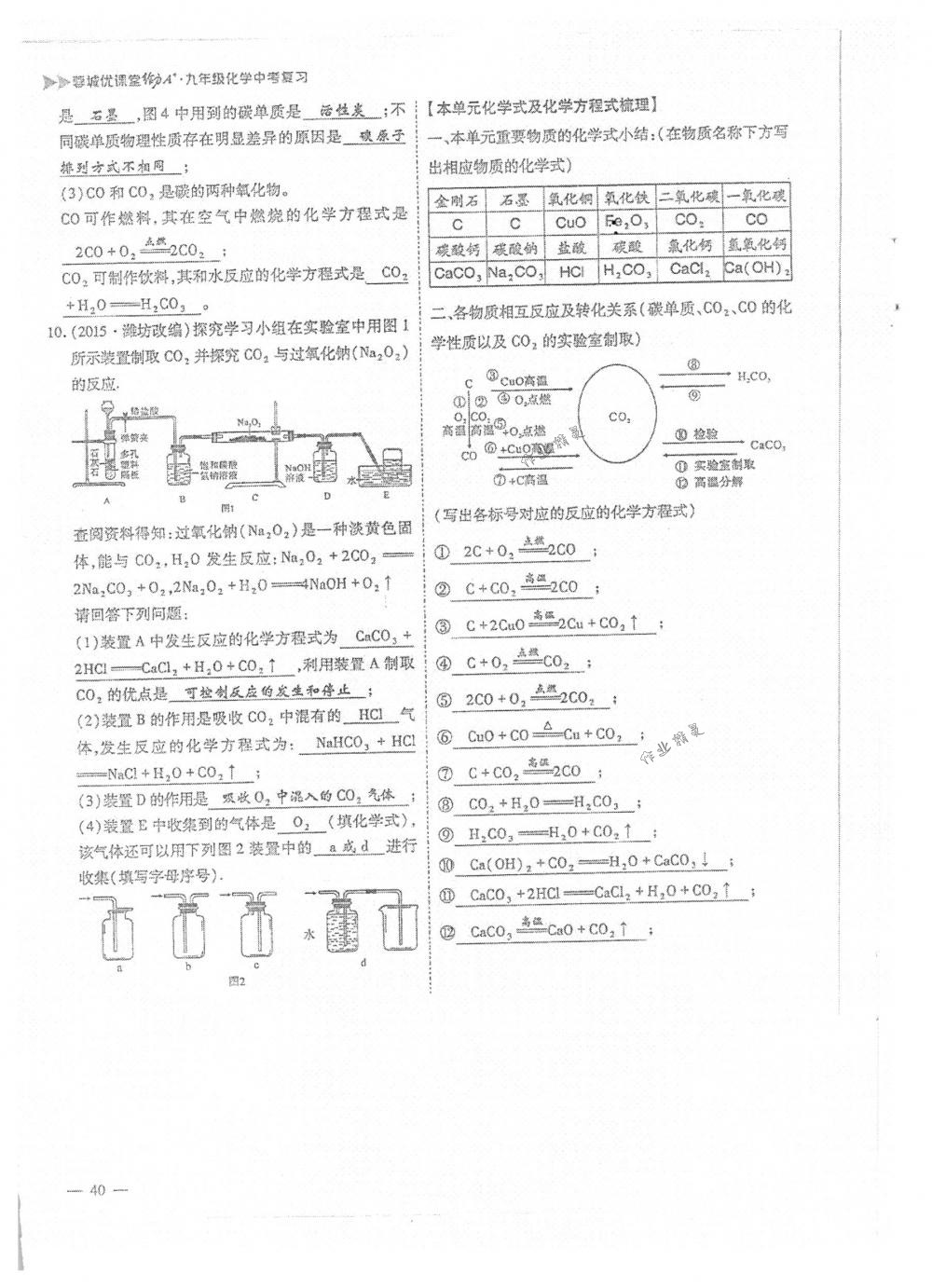2018年蓉城优课堂给力A+九年级化学下册人教版 第40页