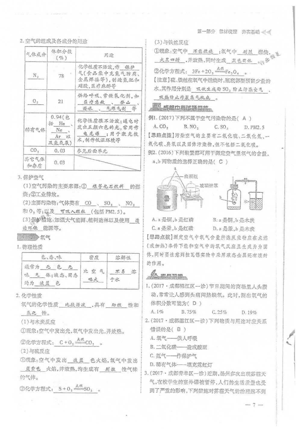 2018年蓉城优课堂给力A+九年级化学下册人教版 第7页