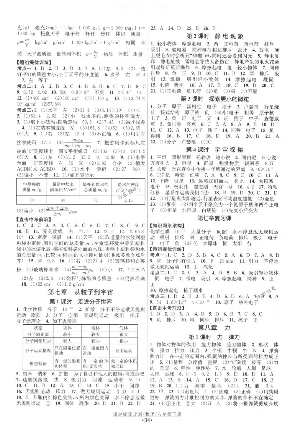 2018年課時提優(yōu)計劃作業(yè)本八年級物理下冊國標(biāo)蘇科版 第2頁