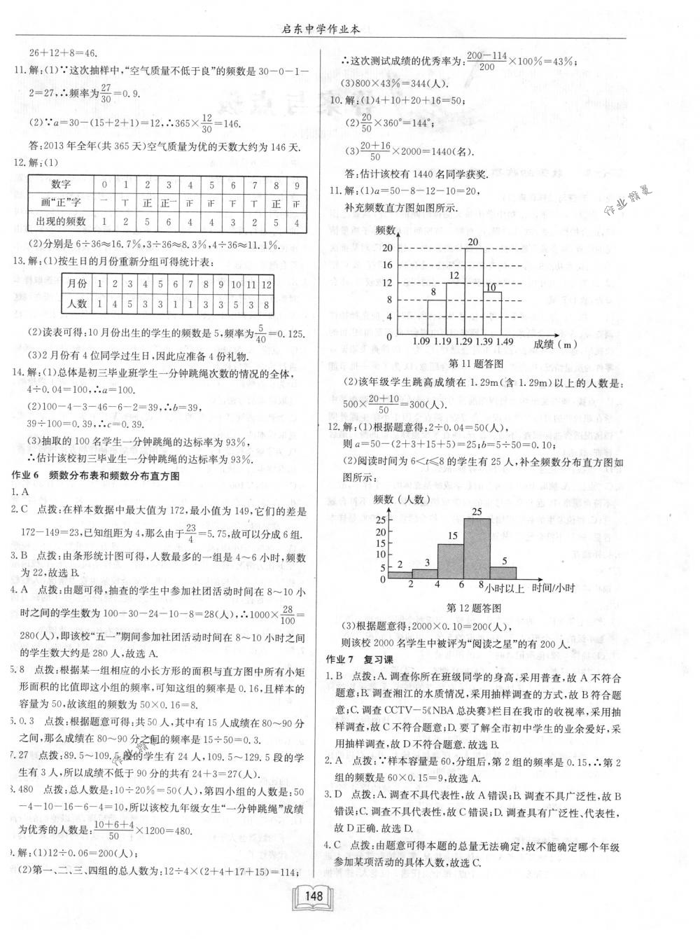 2018年啟東中學(xué)作業(yè)本八年級數(shù)學(xué)下冊江蘇版 第4頁