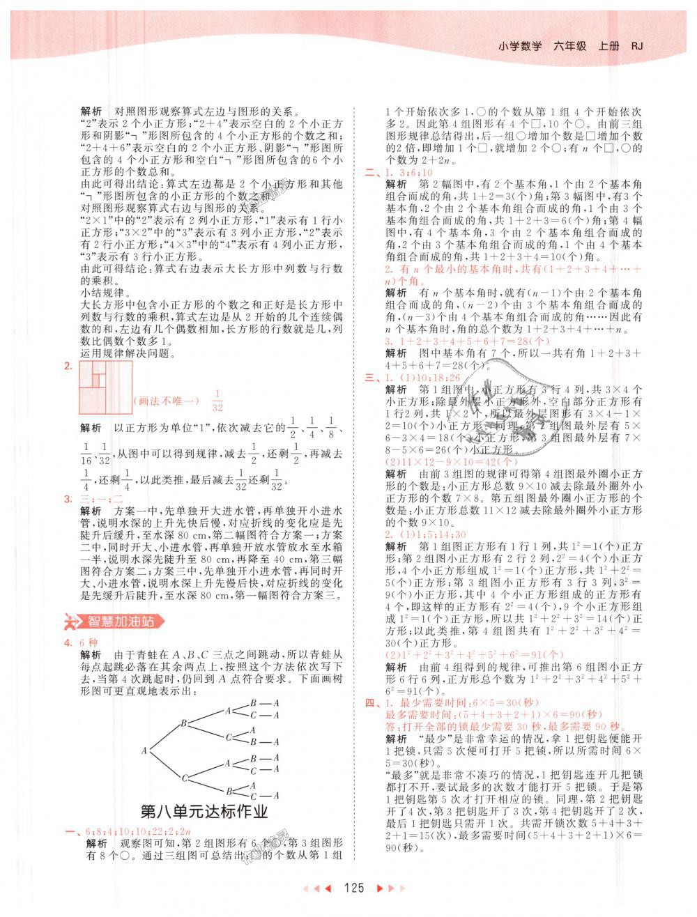 2018年53天天练小学数学六年级上册人教版 第41页