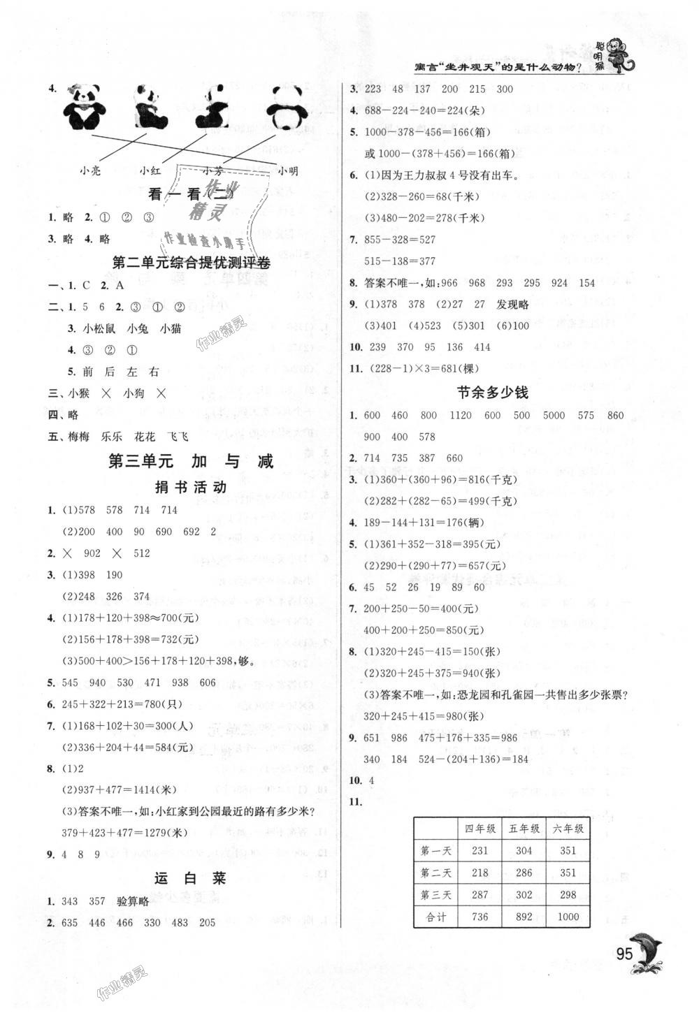 2018年實(shí)驗(yàn)班提優(yōu)訓(xùn)練三年級(jí)數(shù)學(xué)上冊(cè)北師大版 第3頁(yè)