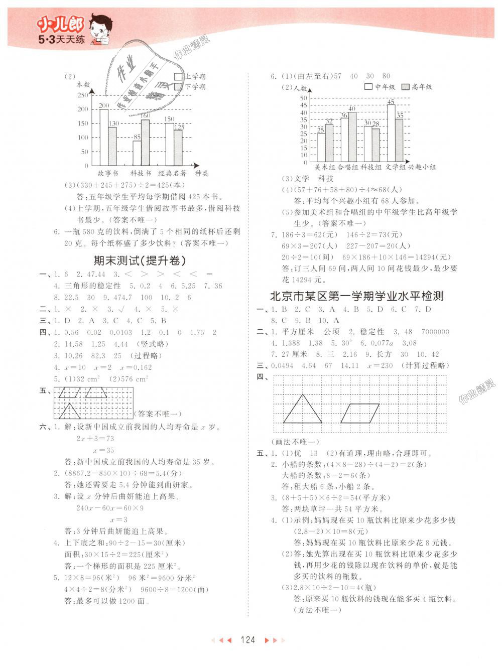 2018年53天天練小學(xué)數(shù)學(xué)五年級(jí)上冊(cè)北京版 第16頁(yè)