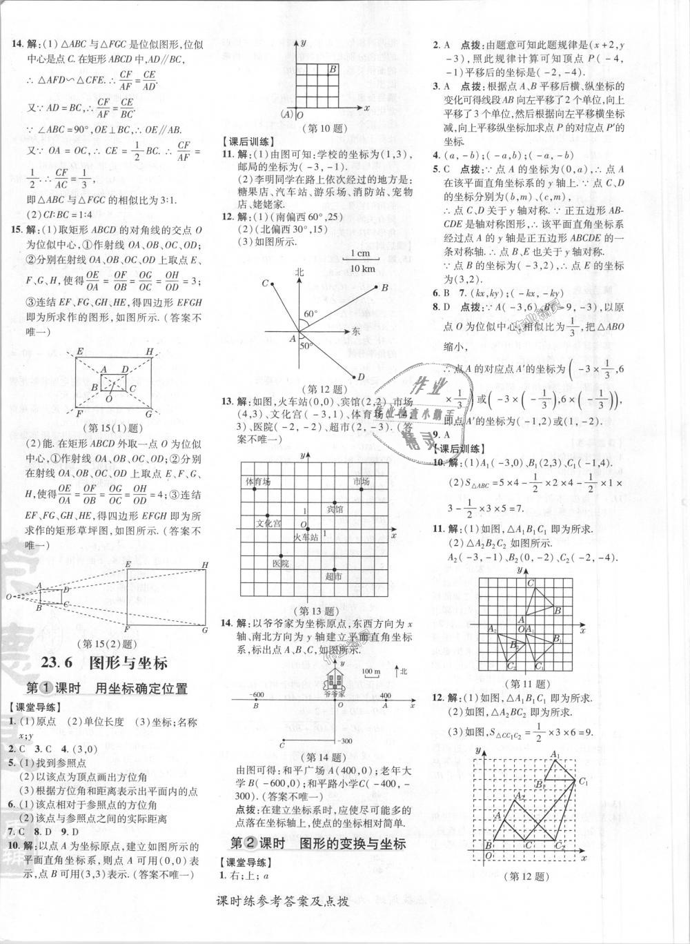 2018年點(diǎn)撥訓(xùn)練九年級(jí)數(shù)學(xué)上冊(cè)華師大版 第23頁(yè)