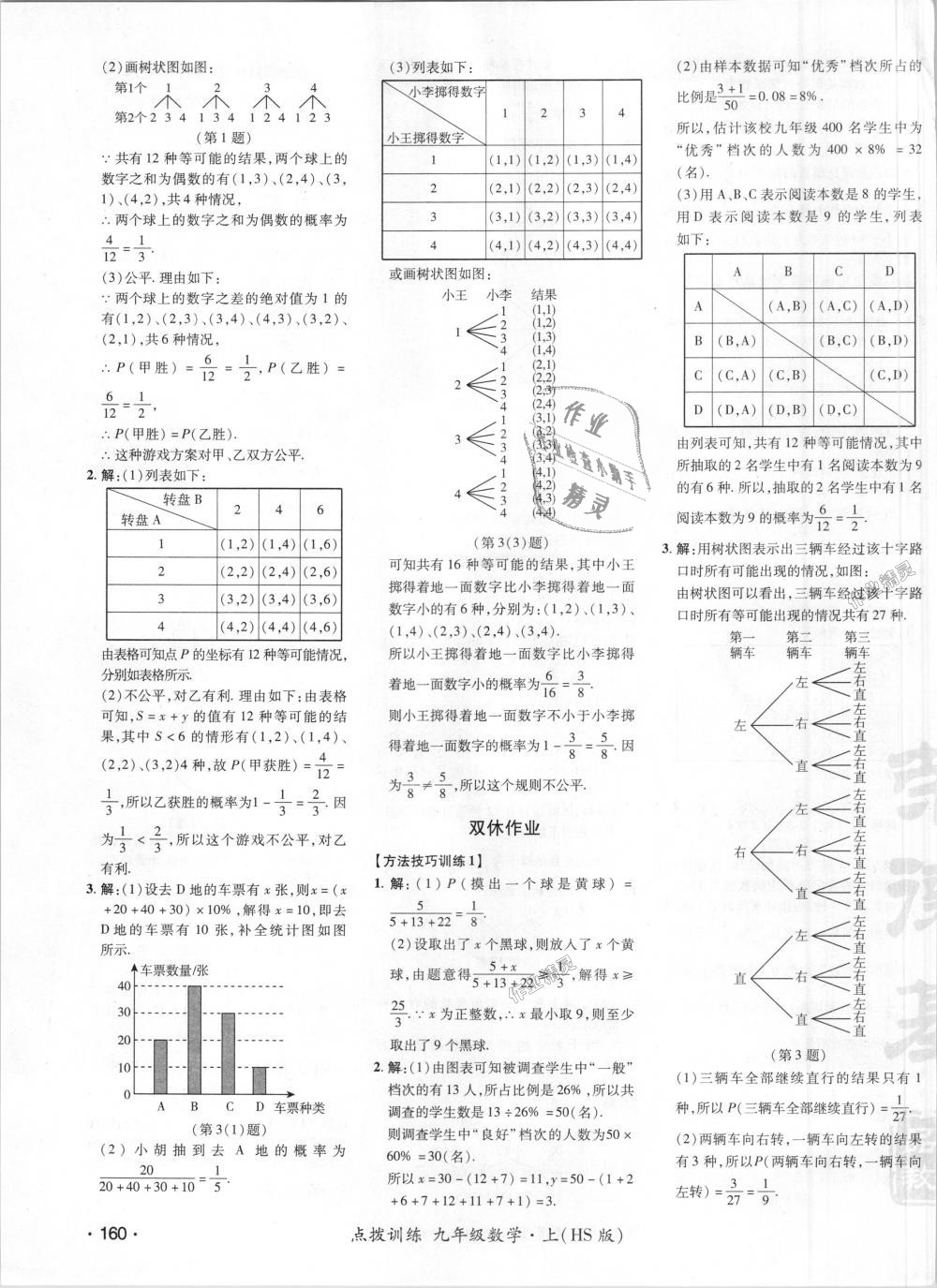 2018年點(diǎn)撥訓(xùn)練九年級(jí)數(shù)學(xué)上冊(cè)華師大版 第42頁(yè)