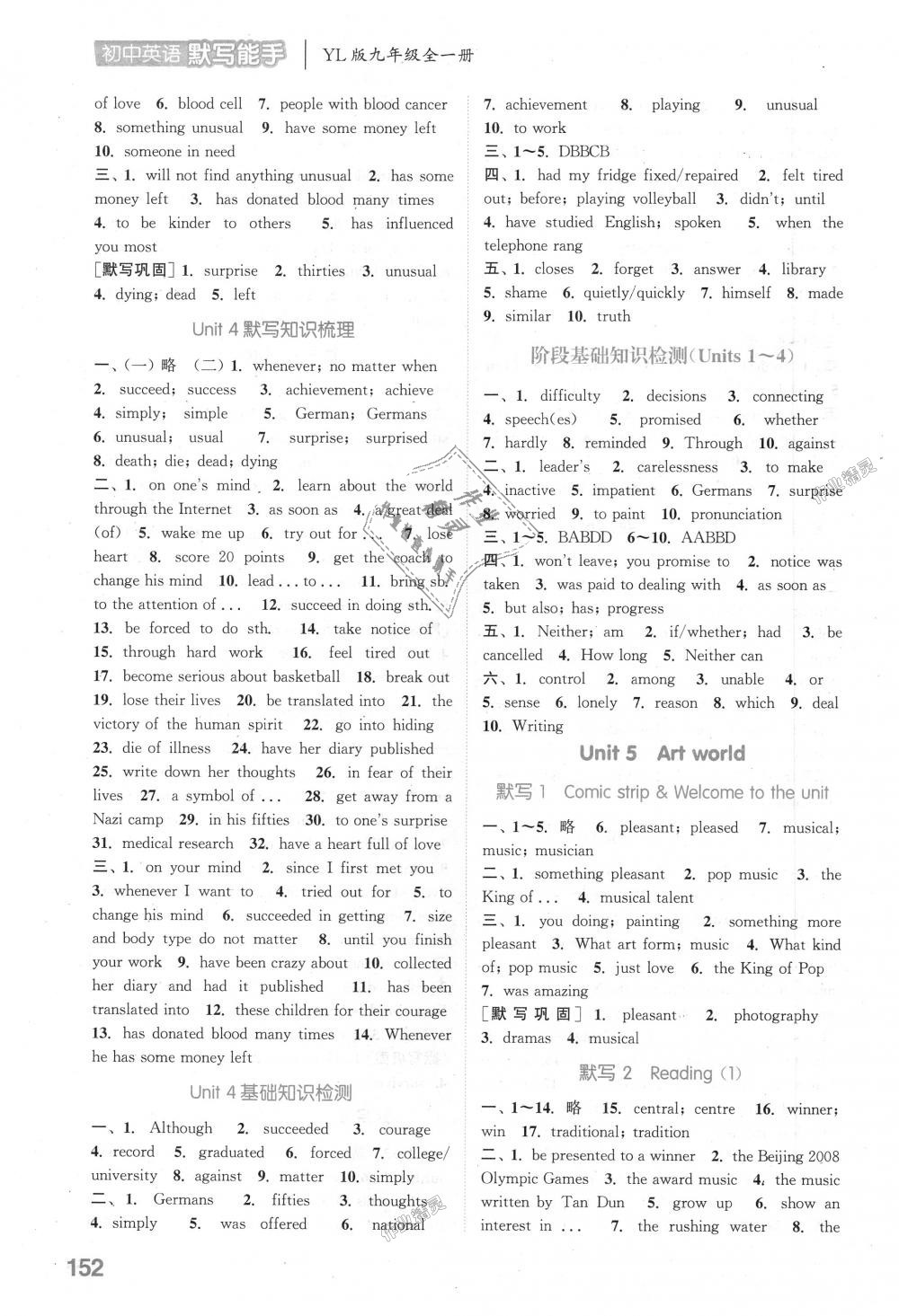 2018年通城學(xué)典初中英語(yǔ)默寫(xiě)能手九年級(jí)全一冊(cè)譯林版 第6頁(yè)