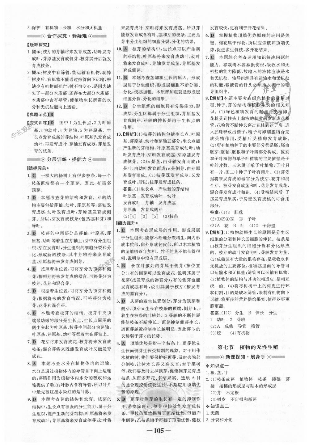 2018年世紀(jì)金榜金榜學(xué)案八年級(jí)生物上冊(cè)濟(jì)南版 第5頁