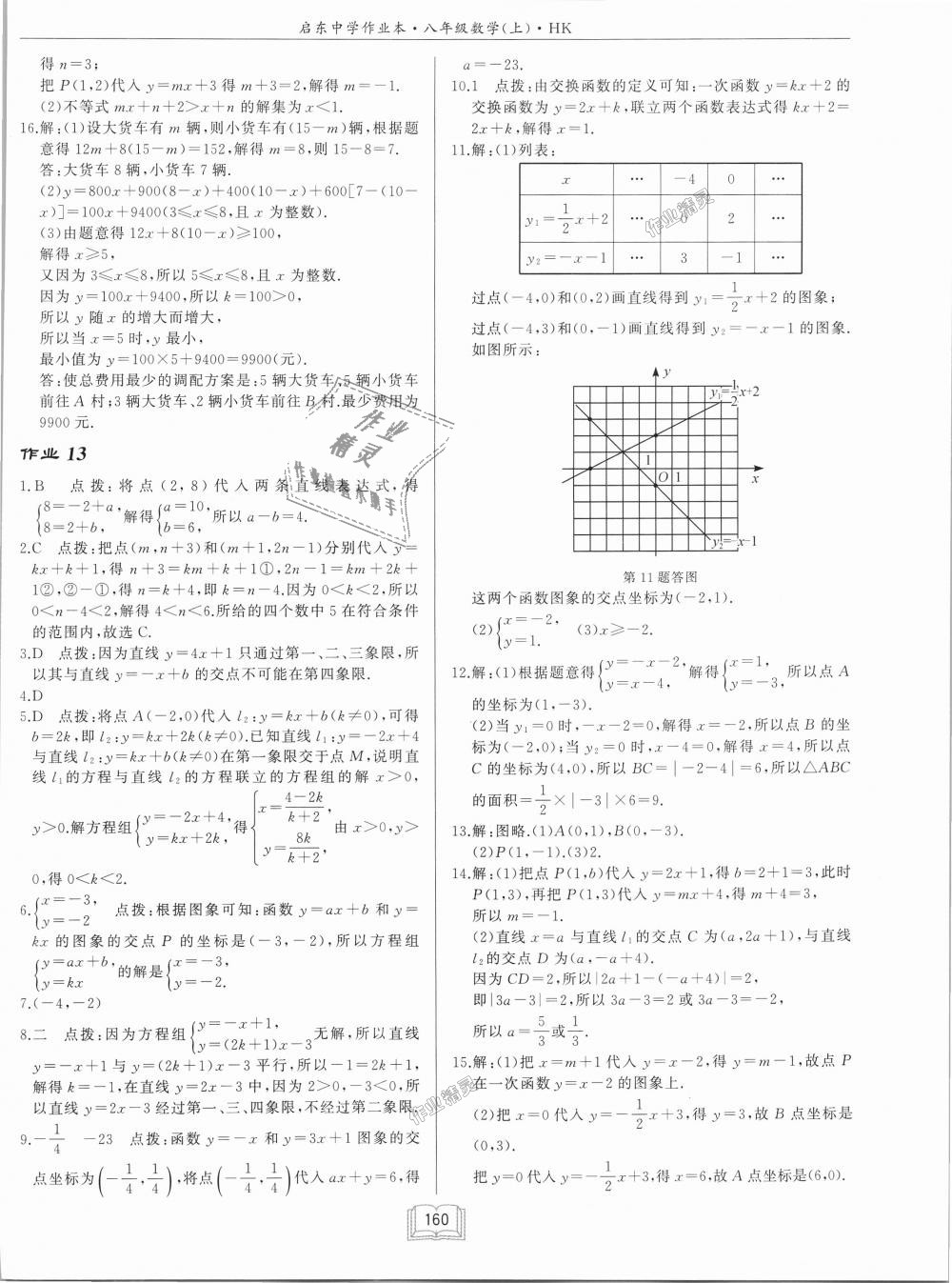 2018年啟東中學作業(yè)本八年級數(shù)學上冊滬科版 第10頁