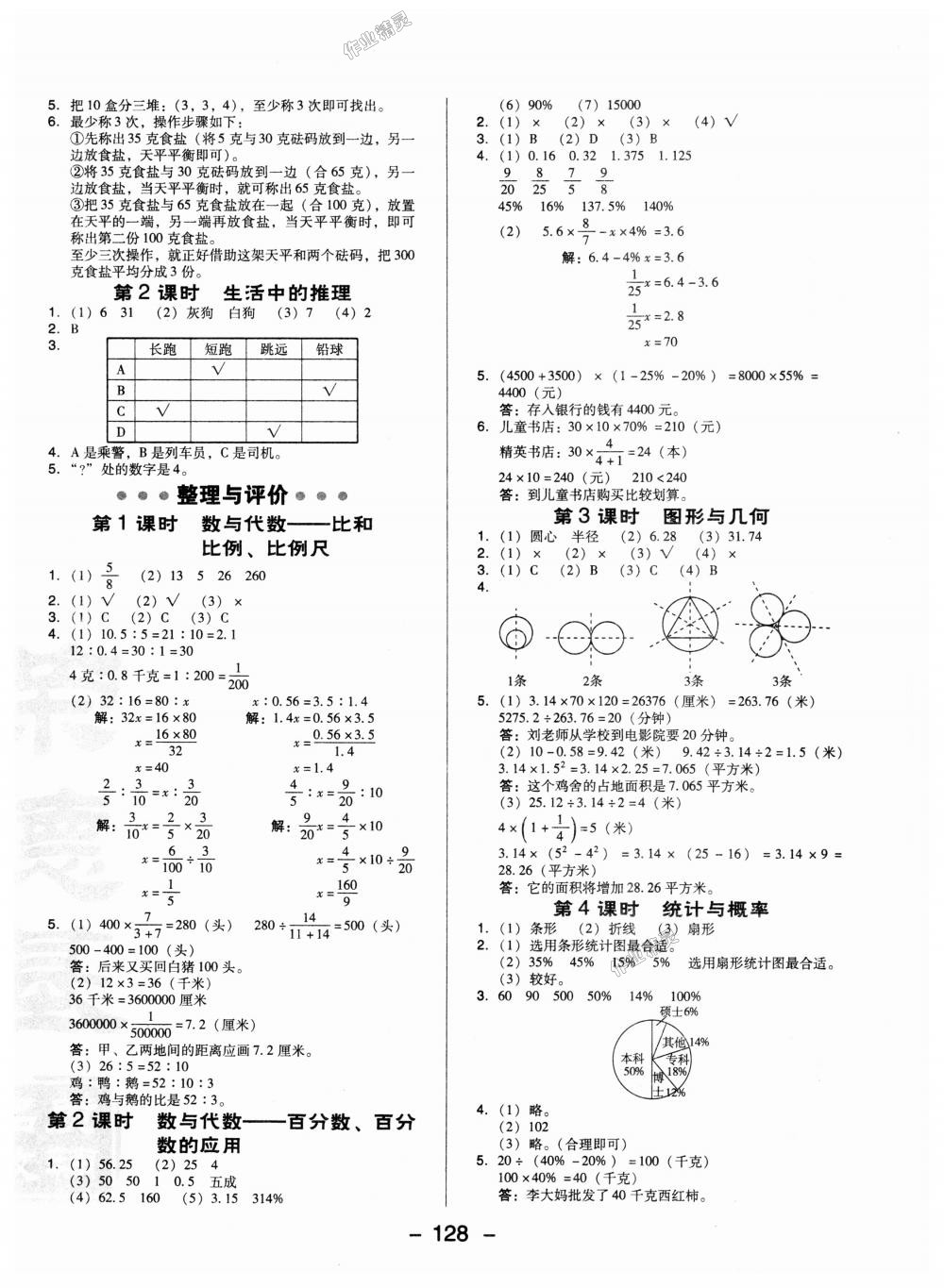 2018年綜合應(yīng)用創(chuàng)新題典中點(diǎn)六年級(jí)數(shù)學(xué)上冊(cè)冀教版 第16頁(yè)