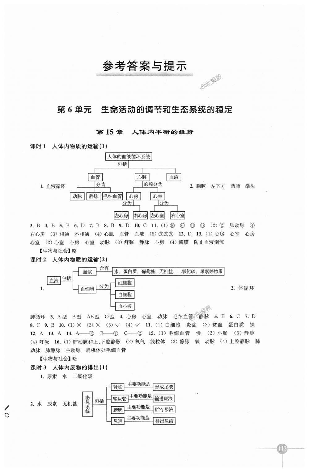 2018年課課練初中生物學(xué)八年級上冊蘇科版 第1頁