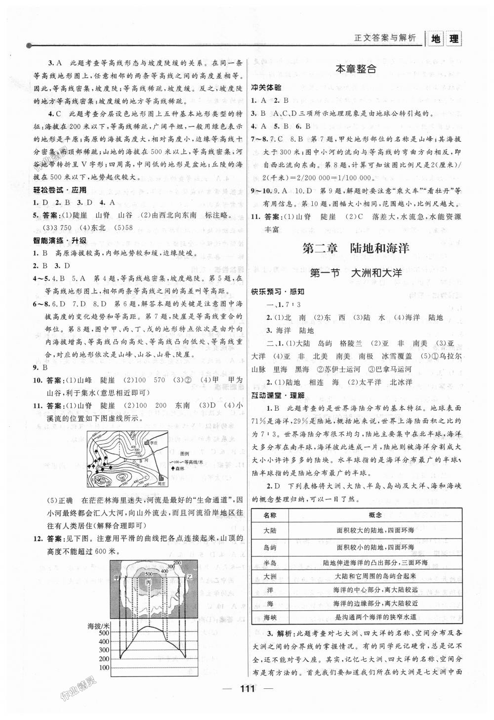 2018年新課程自主學(xué)習(xí)與測評初中地理七年級上冊人教版 第5頁