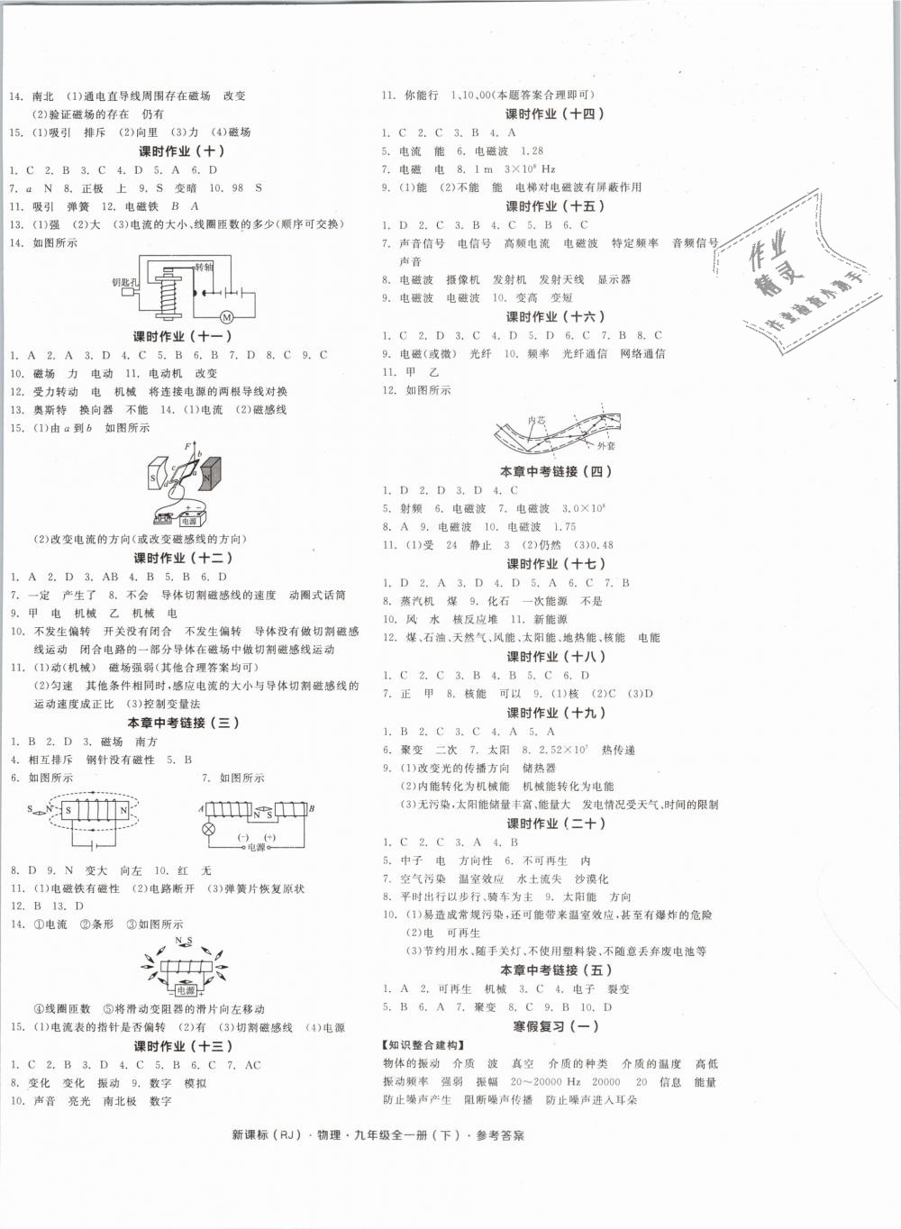 2019年全品學(xué)練考九年級物理全一冊下人教版 第12頁