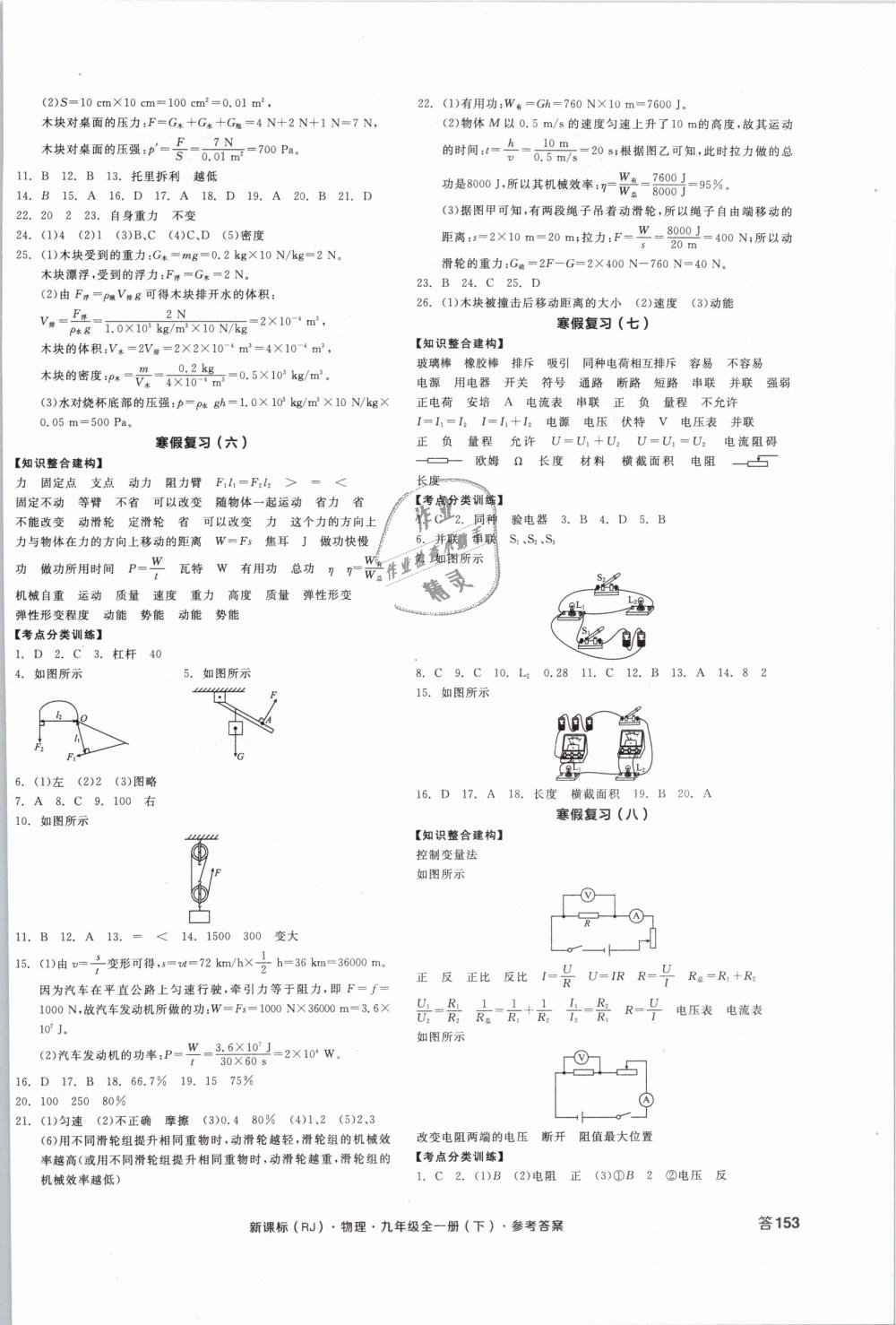 2019年全品學(xué)練考九年級(jí)物理全一冊(cè)下人教版 第14頁(yè)