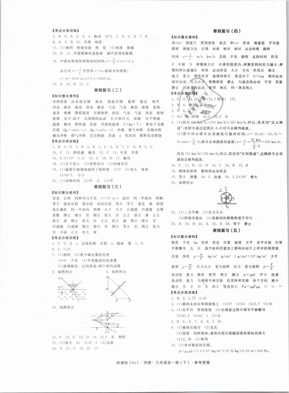 2019年全品學(xué)練考九年級物理全一冊下人教版 第13頁