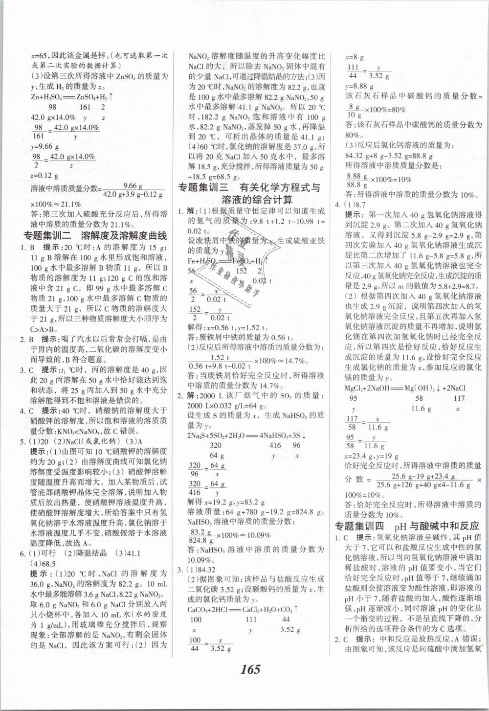 2019年全優(yōu)課堂考點(diǎn)集訓(xùn)與滿分備考九年級(jí)化學(xué)全一冊(cè)下人教版 第21頁