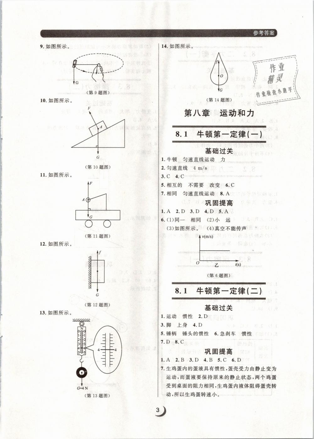 2019年點(diǎn)石成金金牌每課通八年級(jí)物理下冊(cè)人教版 第3頁(yè)