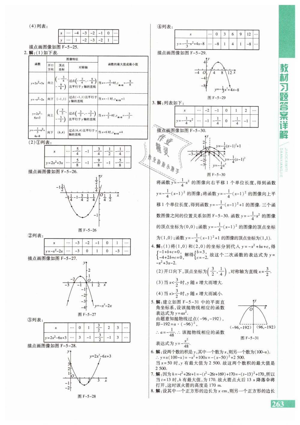 2019年课本九年级数学下册苏科版 第5页