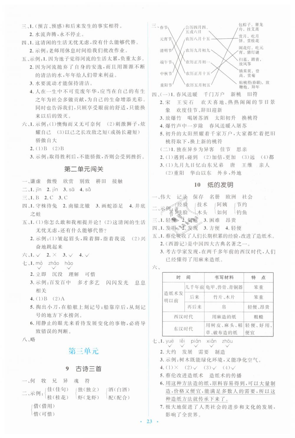 2019年人教金学典同步解析与测评学考练三年级语文下册人教版 第3页