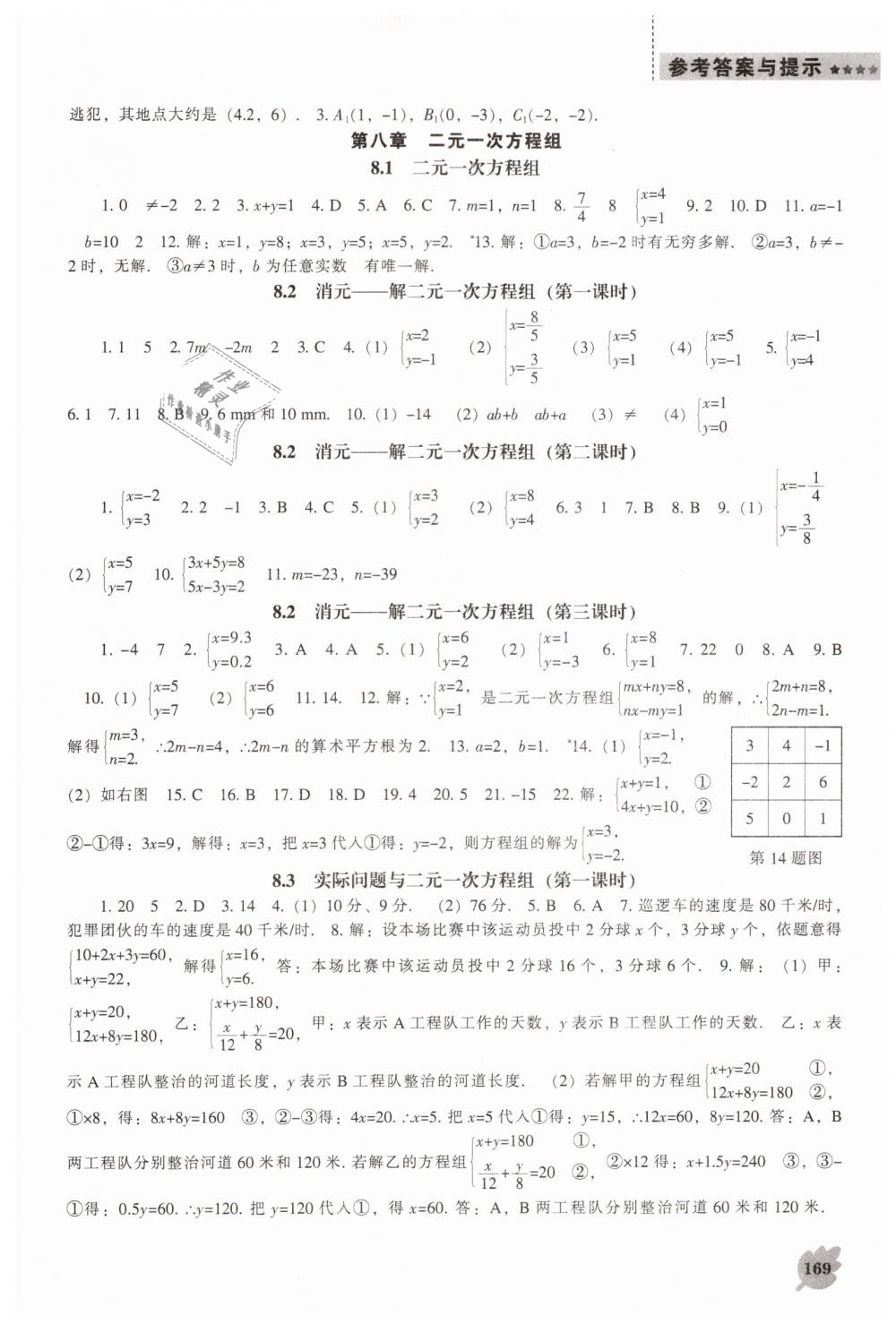 2019年新課程數(shù)學(xué)能力培養(yǎng)七年級(jí)下冊(cè)人教版 第5頁