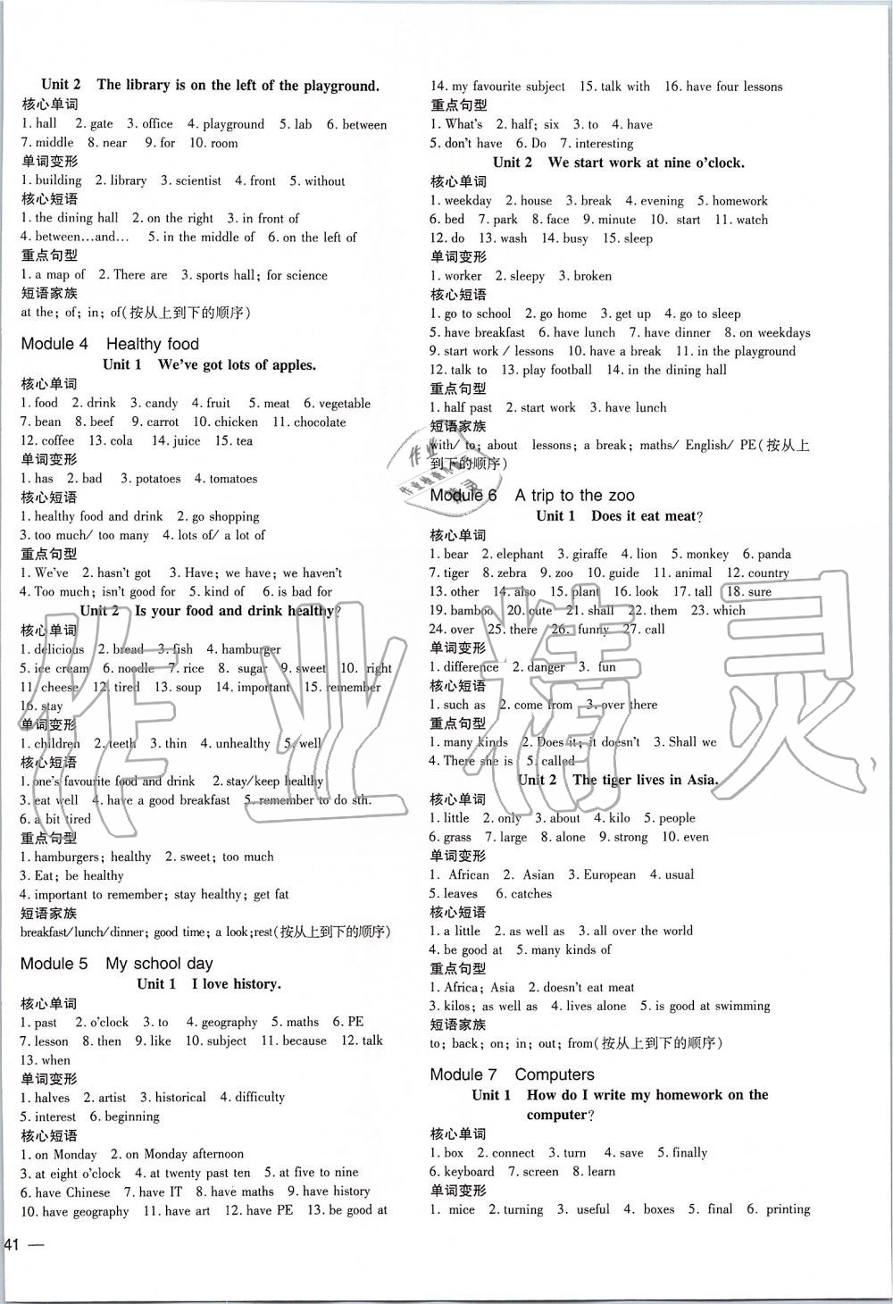 2019年點撥訓(xùn)練七年級英語上冊外研版 第26頁