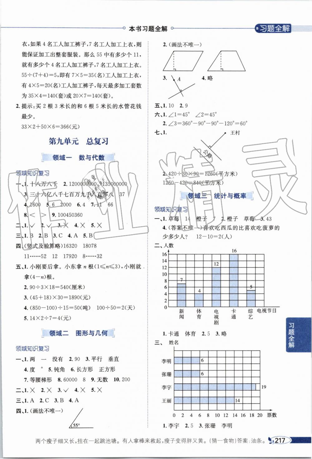 2019年小學(xué)教材全解四年級數(shù)學(xué)上冊人教版 第13頁