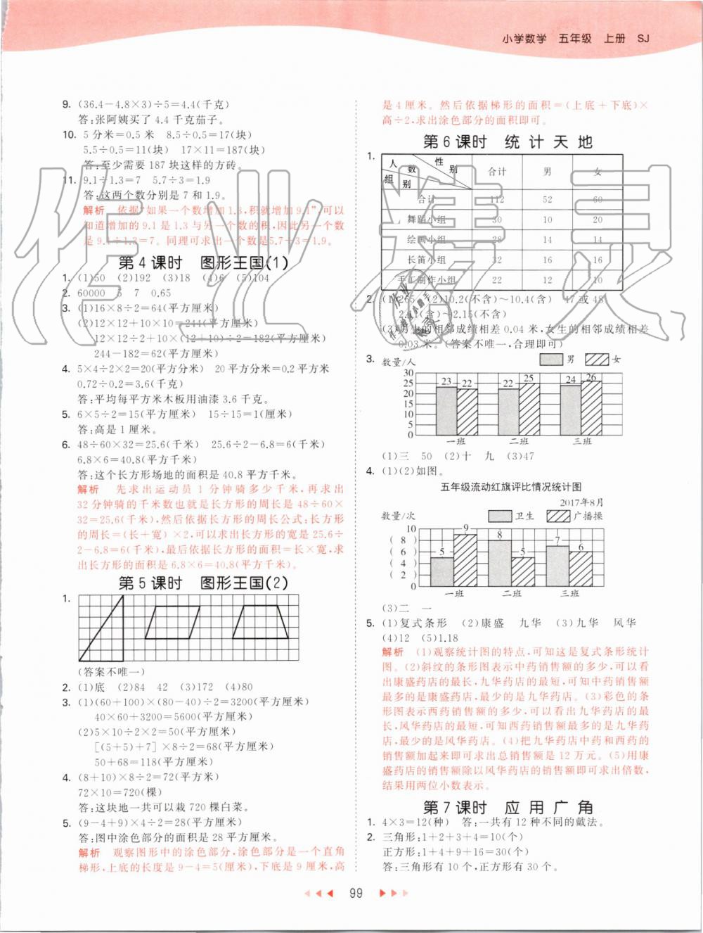 2019年53天天練小學數(shù)學五年級上冊蘇教版 第15頁