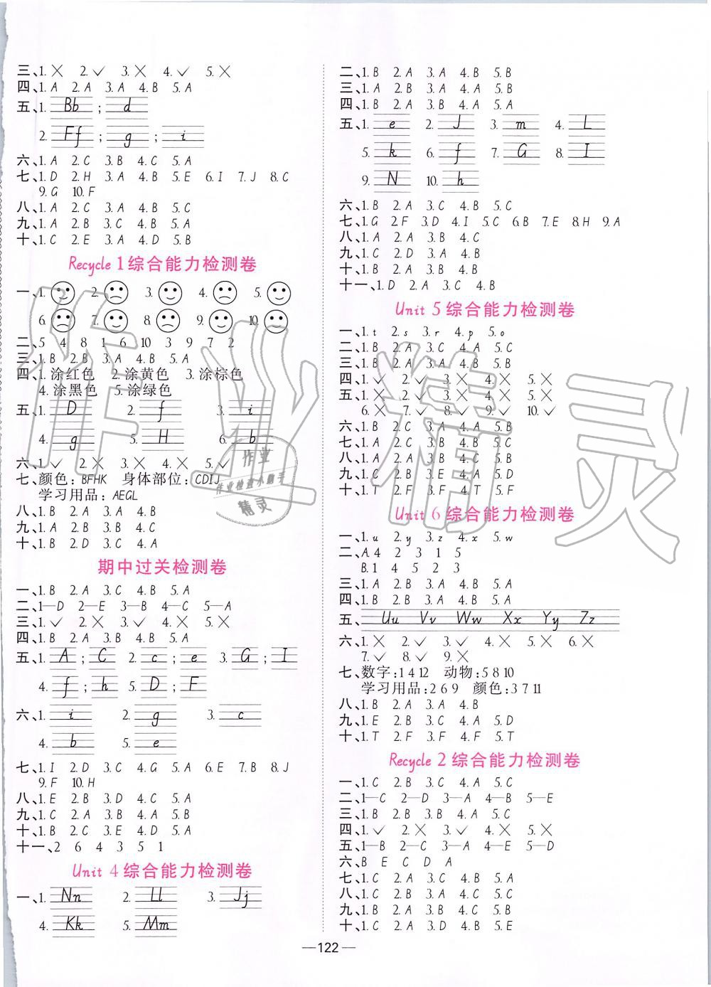 2019年陽(yáng)光同學(xué)課時(shí)優(yōu)化作業(yè)三年級(jí)英語(yǔ)上冊(cè)人教PEP版 第6頁(yè)