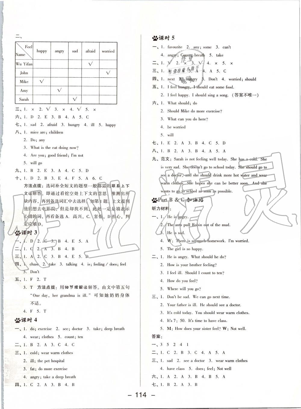 2019年綜合應(yīng)用創(chuàng)新題典中點(diǎn)六年級(jí)英語(yǔ)上冊(cè)人教PEP版 第14頁(yè)