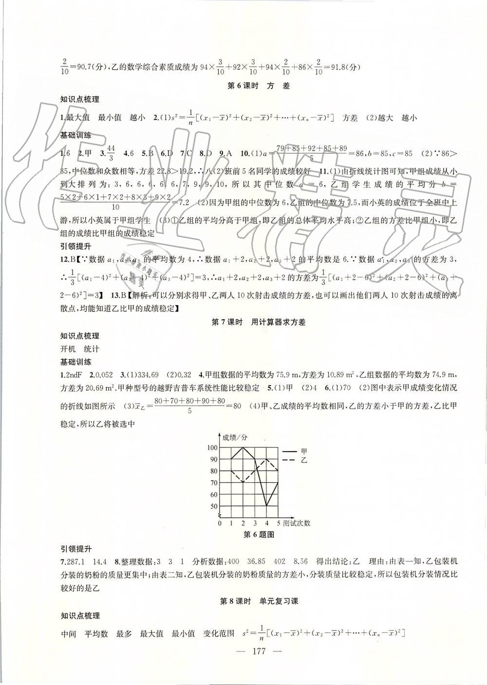 2019年金鑰匙1加1課時(shí)作業(yè)加目標(biāo)檢測(cè)九年級(jí)數(shù)學(xué)上冊(cè)江蘇版 第21頁