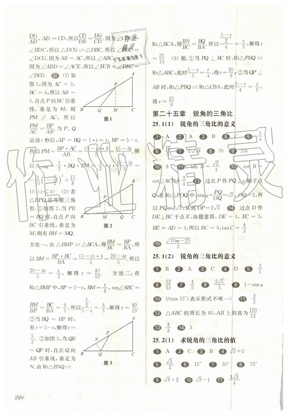 2019年华东师大版一课一练九年级数学全一册沪教版 第10页