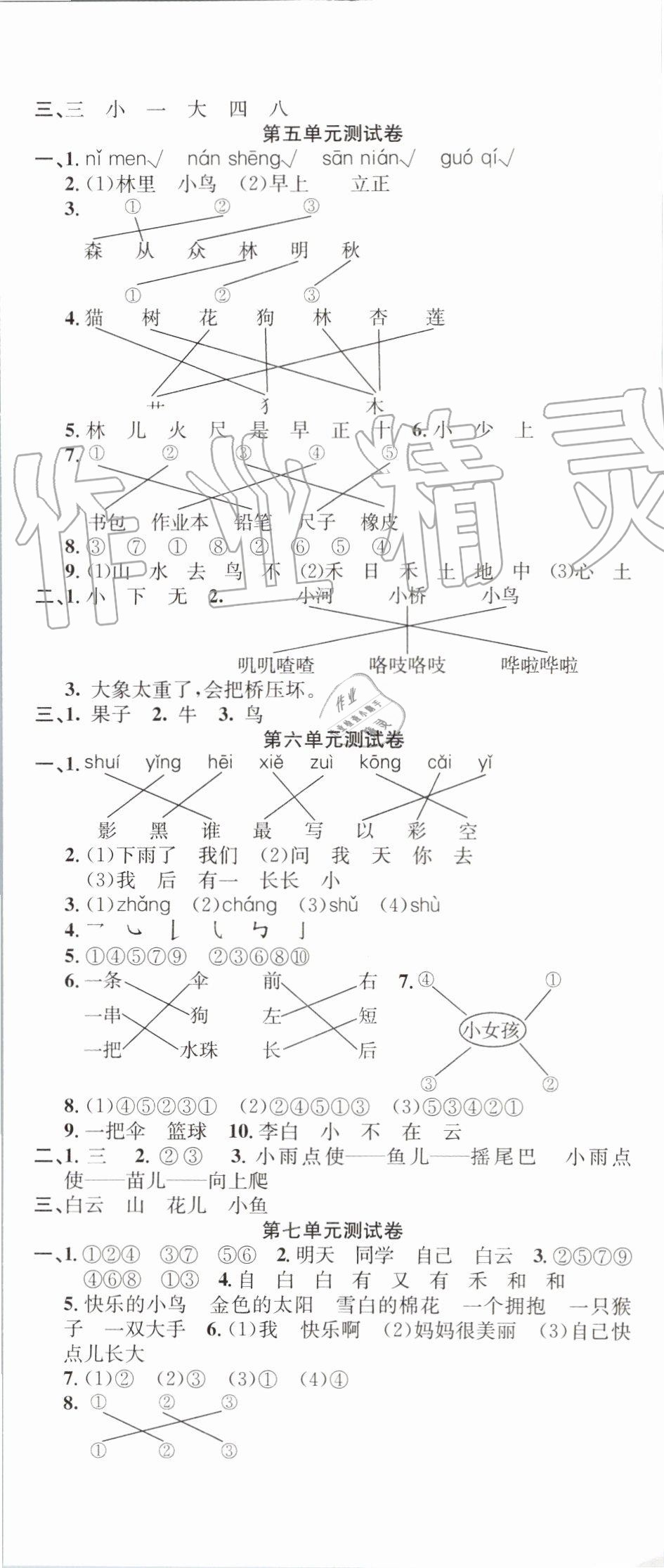 2019年名校課堂一年級語文上冊人教版 第11頁