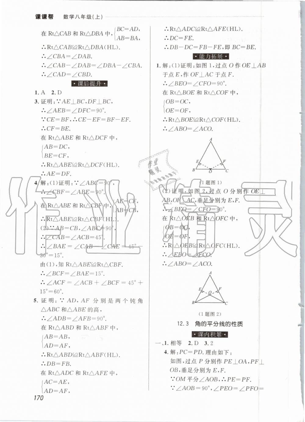 2019年中考快递课课帮八年级数学上册人教版 第8页