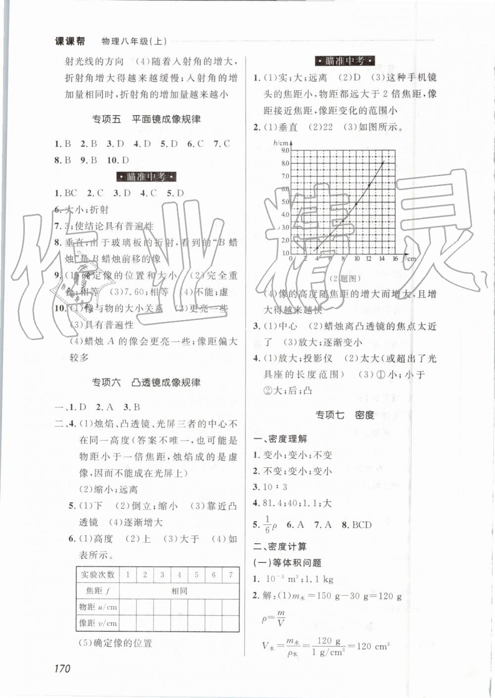 2019年中考快递课课帮八年级物理上册人教版 第24页