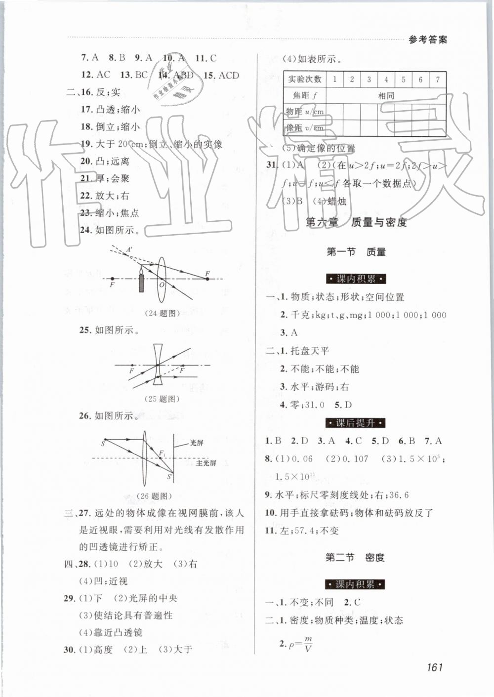 2019年中考快递课课帮八年级物理上册人教版 第15页