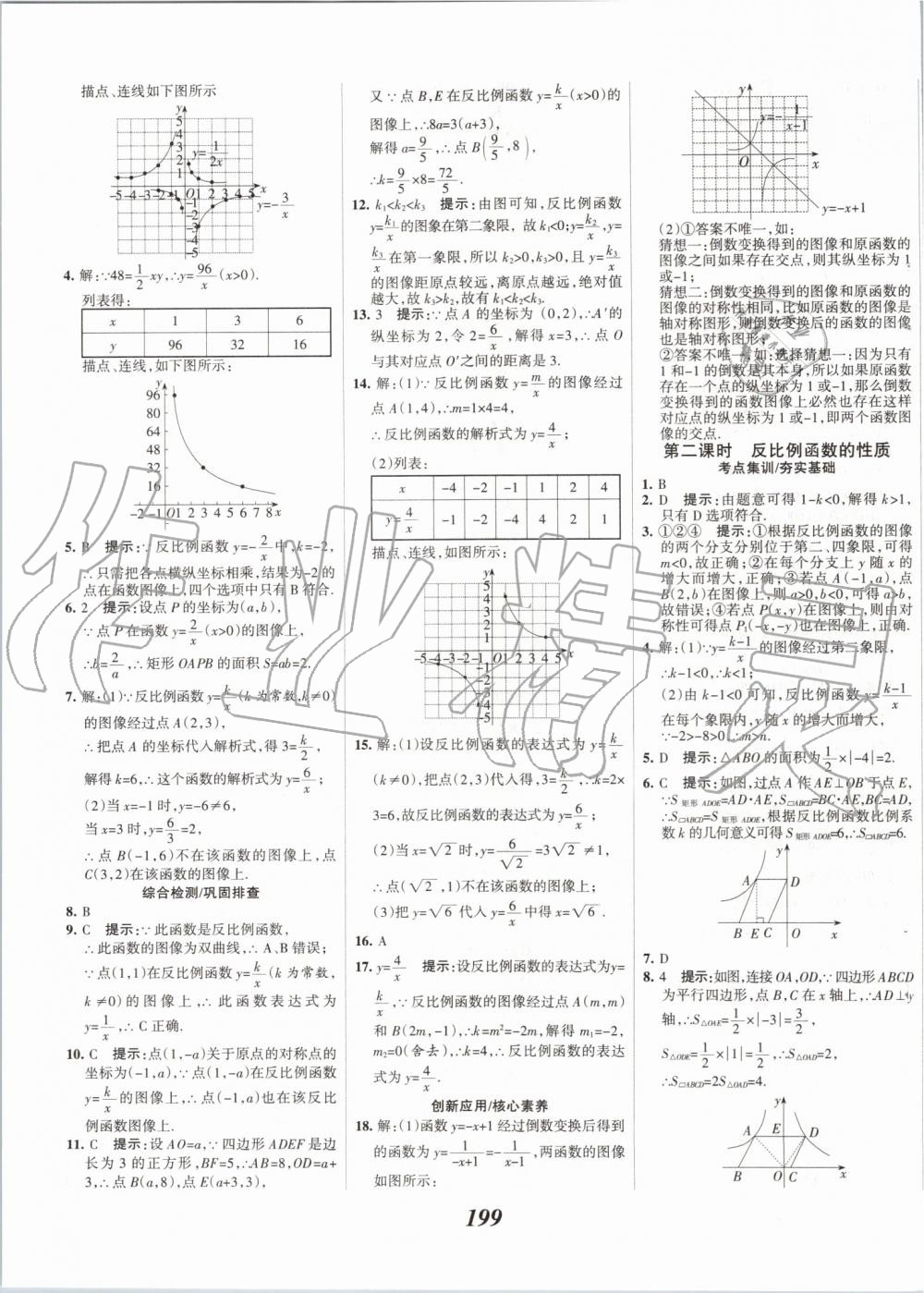 2019年全優(yōu)課堂考點集訓與滿分備考九年級數學全一冊上冀教版 第35頁