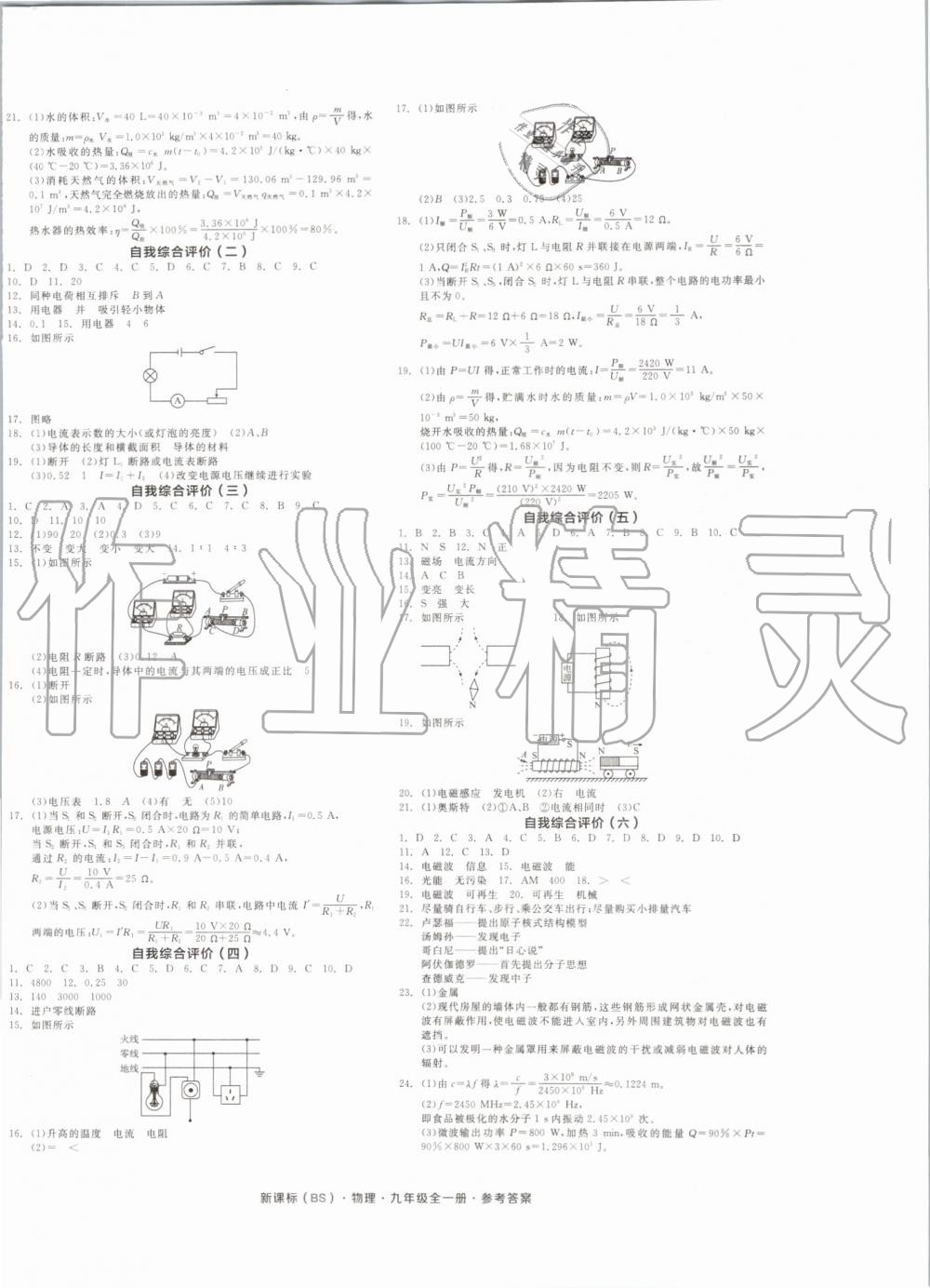 2019年全品學(xué)練考九年級物理全一冊北師大版 第16頁