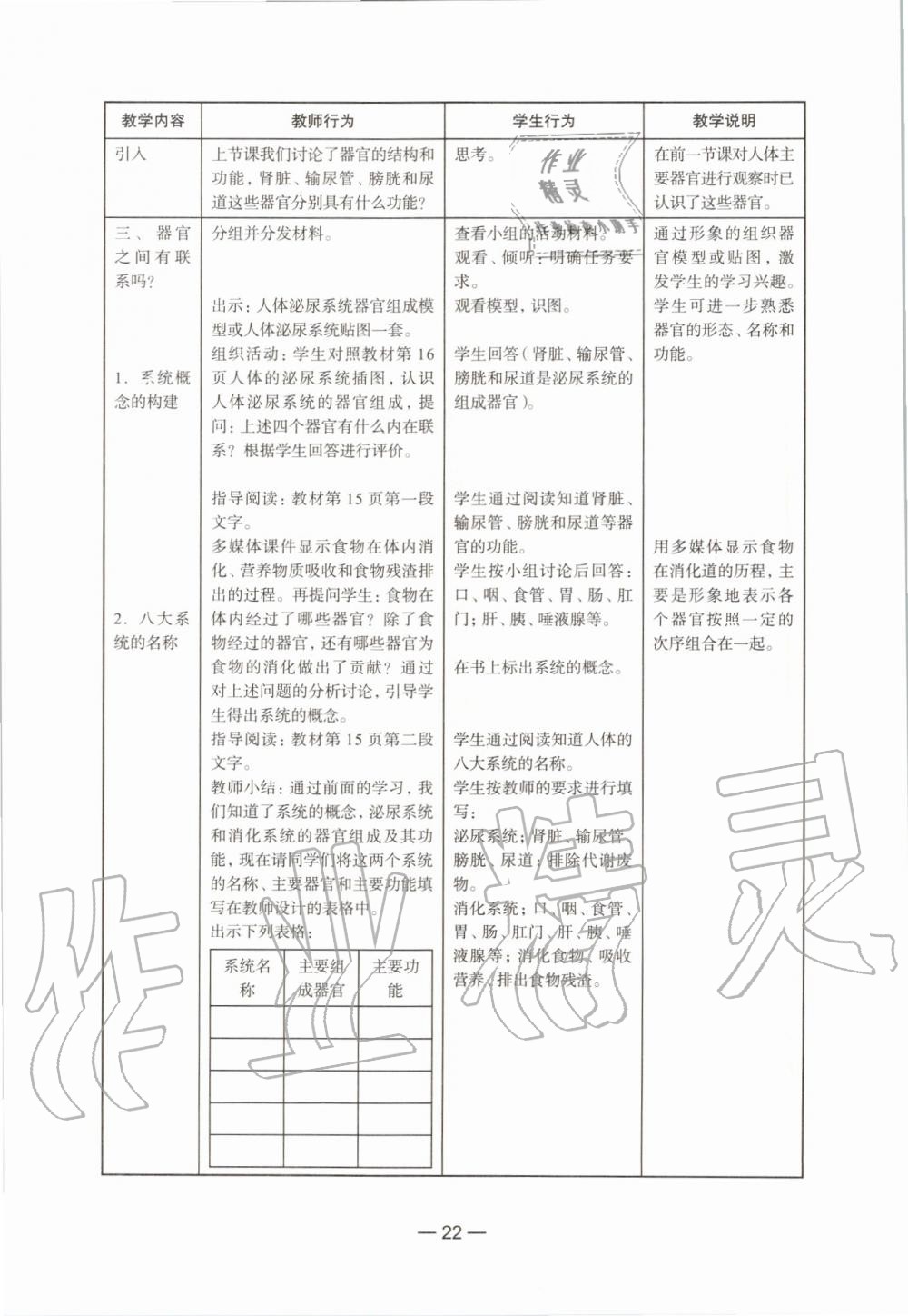 2019年生命科學(xué)練習(xí)部分初中第一冊滬教版 第16頁