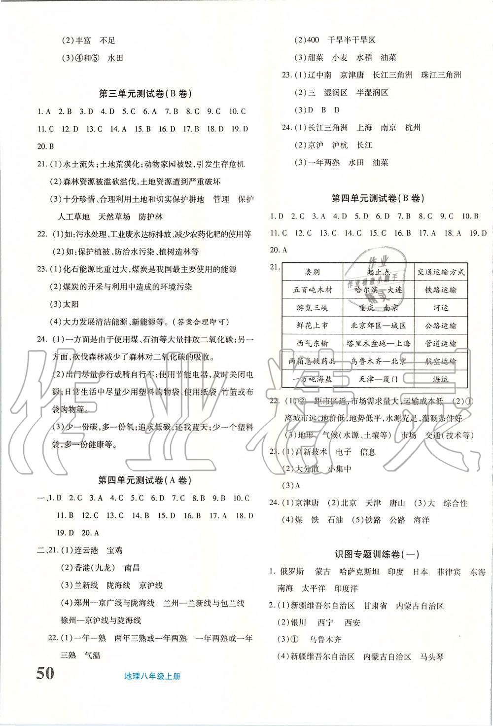 2019年優(yōu)學(xué)1+1評(píng)價(jià)與測(cè)試八年級(jí)地理上冊(cè) 第3頁