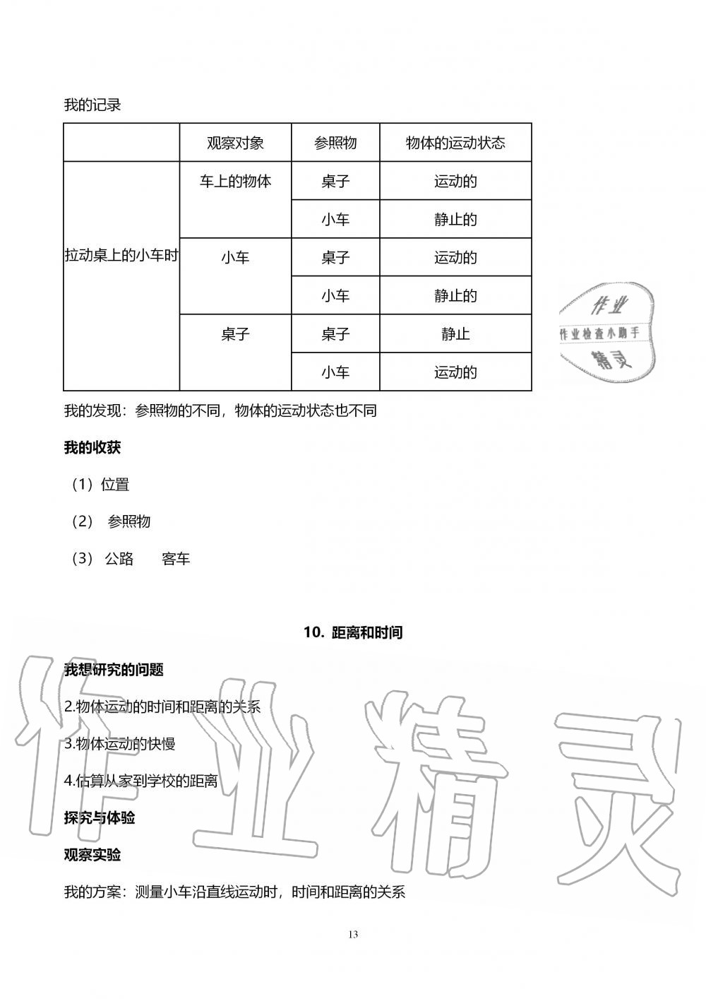 2019年自主学习指导课程六年级科学上册青岛版 第13页