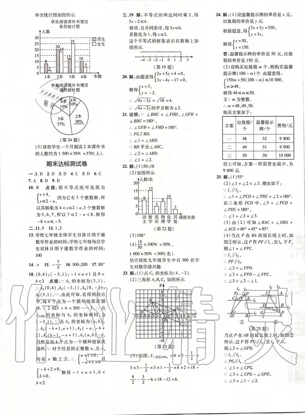 2020年點撥訓(xùn)練七年級數(shù)學(xué)下冊人教版 第5頁