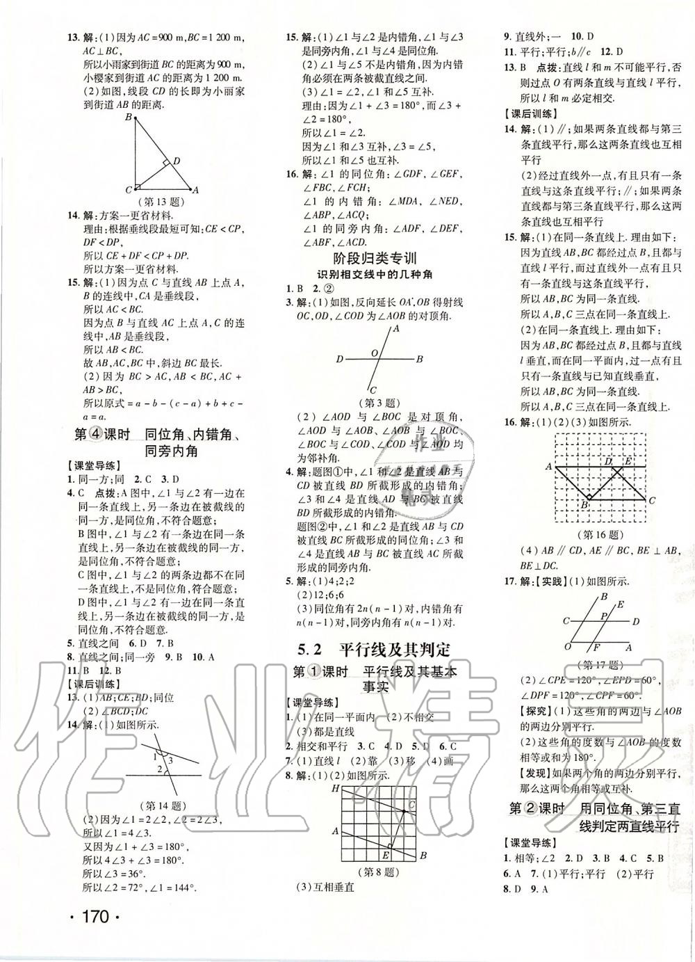 2020年點撥訓練七年級數(shù)學下冊人教版 第7頁