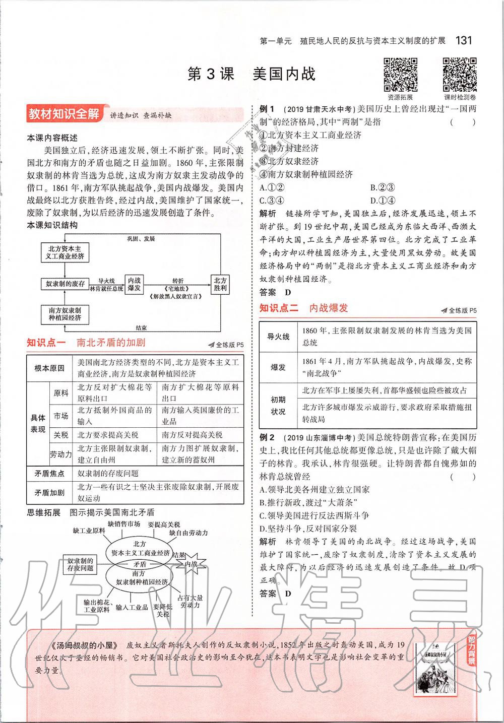 2020年課本九年級世界歷史下冊人教版 第5頁