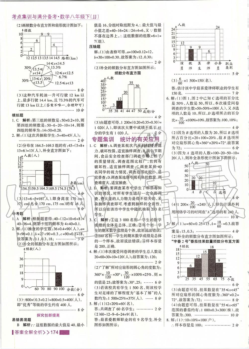 2020年考點集訓(xùn)與滿分備考八年級數(shù)學(xué)下冊冀教版 第6頁